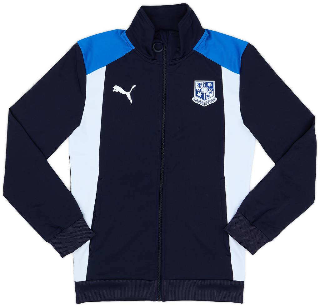 2018-19 Tranmere Rovers Puma Track Jacket - 9/10 - (S)