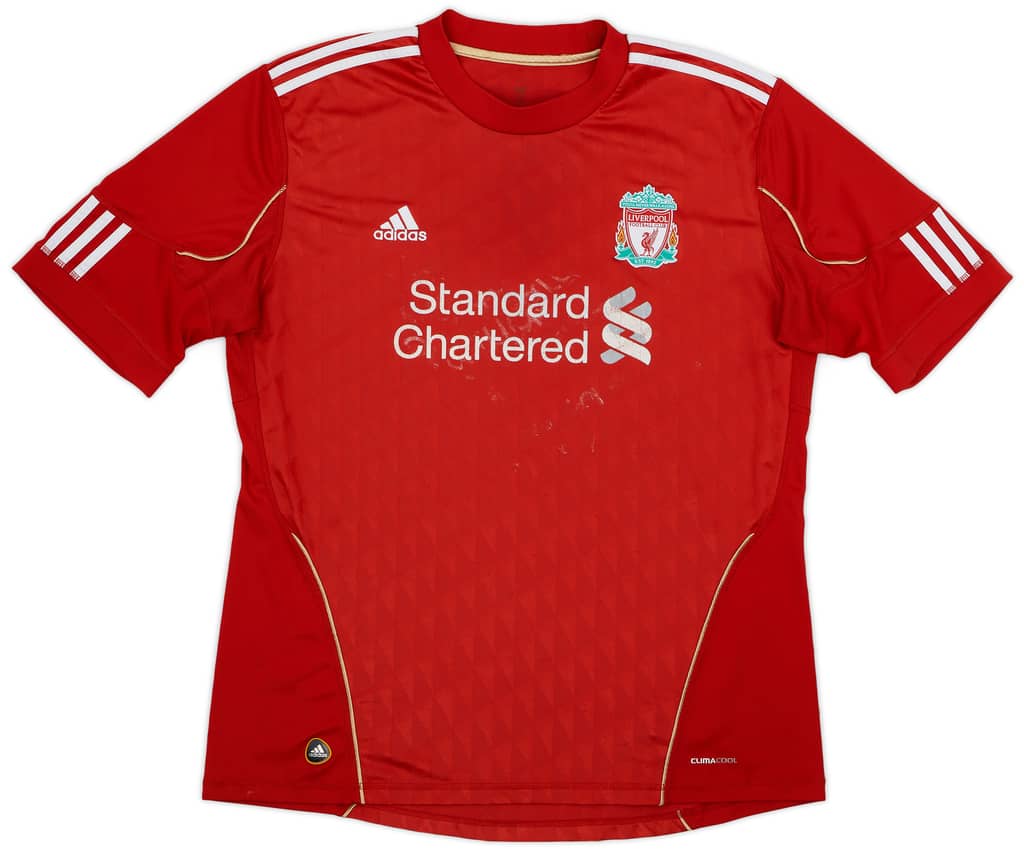 2010-12 Liverpool Home Shirt - 5/10 - (XL)