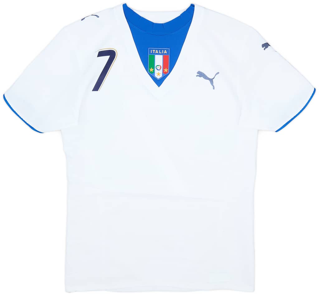 2006 Italy Away Shirt Del Piero #7 - 8/10 - (S)