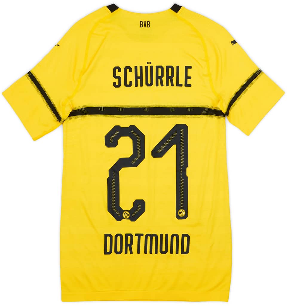 2018-19 Borussia Dortmund Player Issue European Home Shirt Schurrle #21 - 10/10 - (XL)