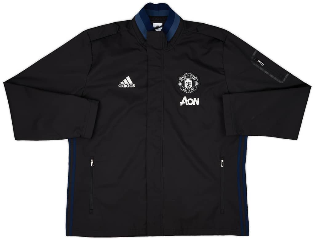 2016-17 Manchester United adidas Bomber Jacket - 6/10 - (XL)