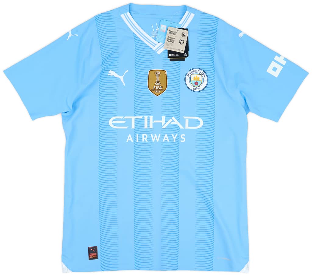 2023-24 Manchester City Player Issue Home European Shirt De Bruyne #17