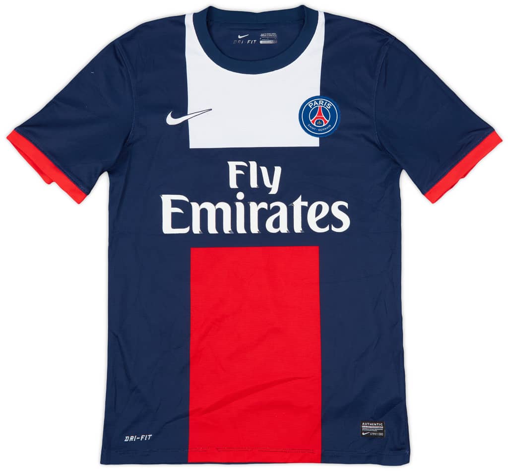 2013-14 Paris Saint-Germain Home Shirt Beckham #32 - 5/10 - (S)