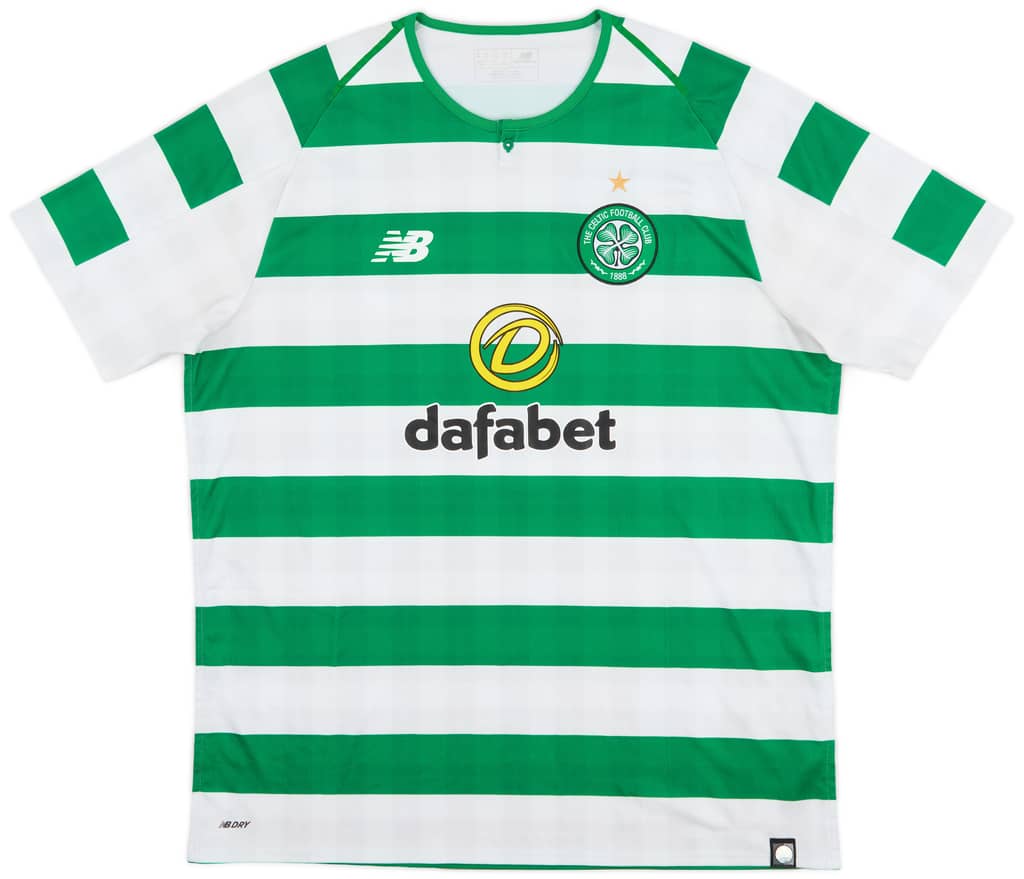 2018-19 Celtic Home Shirt - 6/10 - (XL)