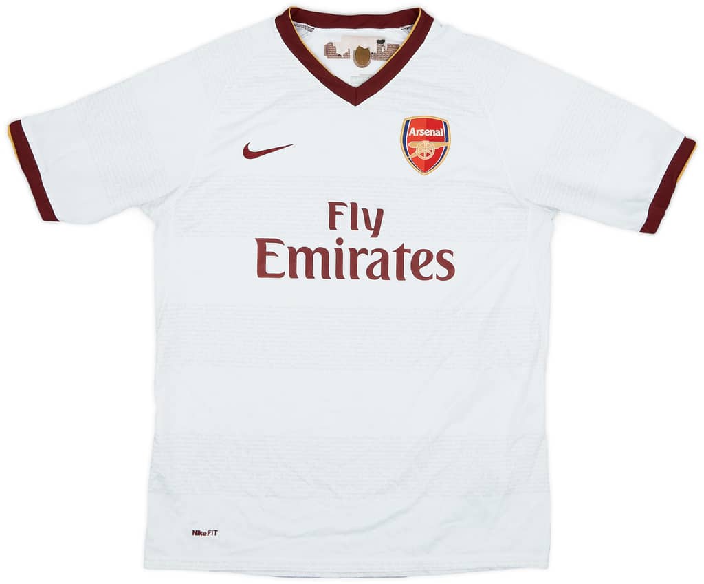 2007-08 Arsenal Away Shirt - 8/10 - (XL.Boys)
