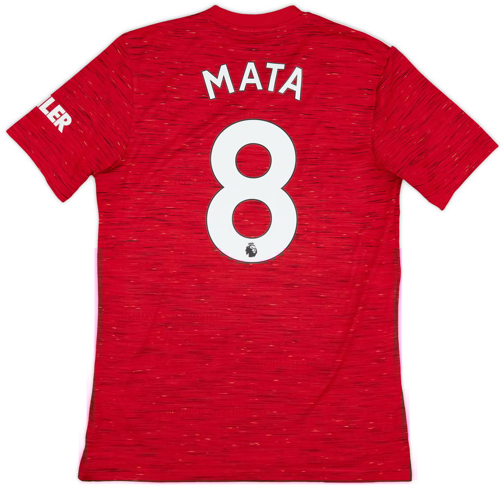 2020-21 Manchester United Home Shirt Mata #8 - 5/10 - (M)