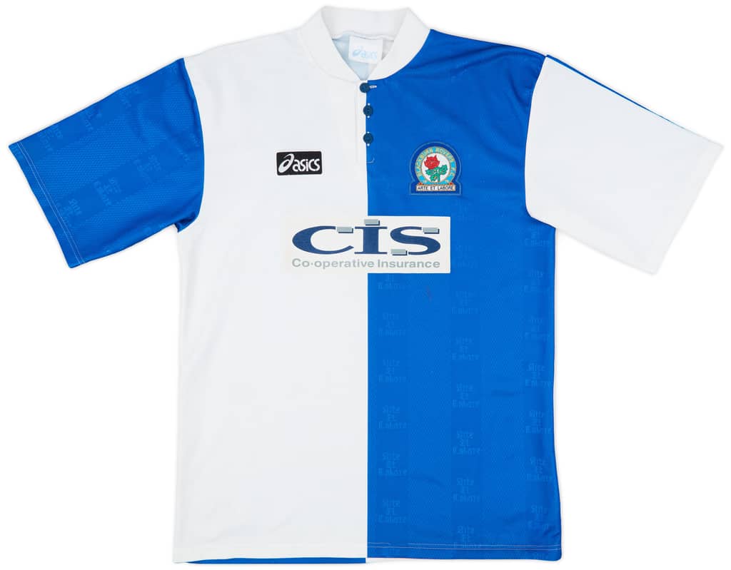 1996-98 Blackburn Home Shirt Wilcox #11 - 6/10 - (L)