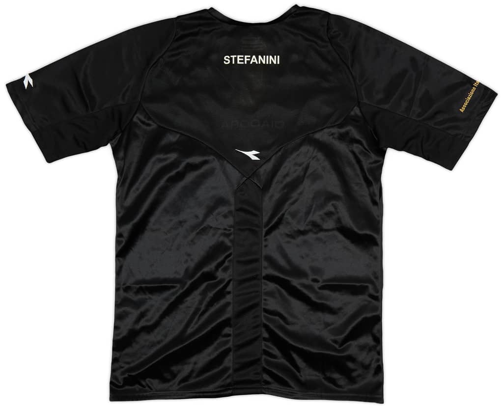 2007-09 Italy Diadora Official Issue Referee Shirt Stefanini - 9/10 - (M)
