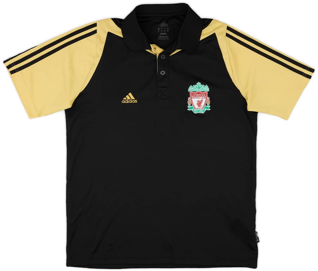 2008-09 Liverpool adidas Polo Shirt - 8/10 - (M)
