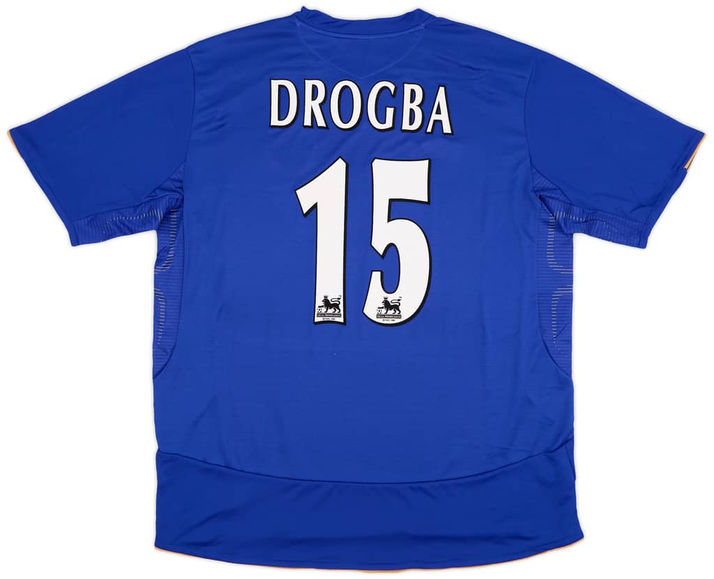 2005-06 Chelsea Centenary Home Shirt Drogba #15 (XXL)