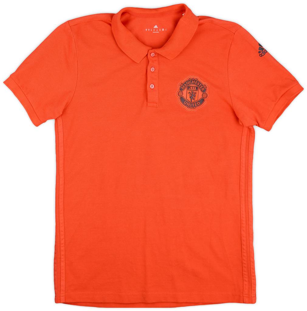 2016-17 Manchester United adidas Polo Shirt - 5/10 - (M)