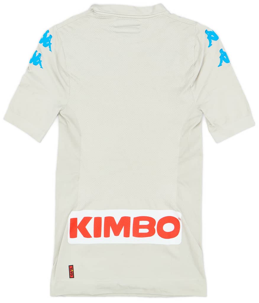 2016-17 Napoli European Fourth Authentic Kombat Fit Shirt (S/M)