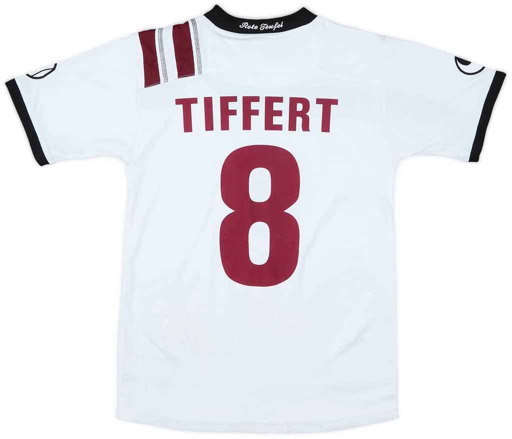 2011-12 Kaiserslautern Away Shirt Tiffert #8 - 9/10 - (Women's XS)