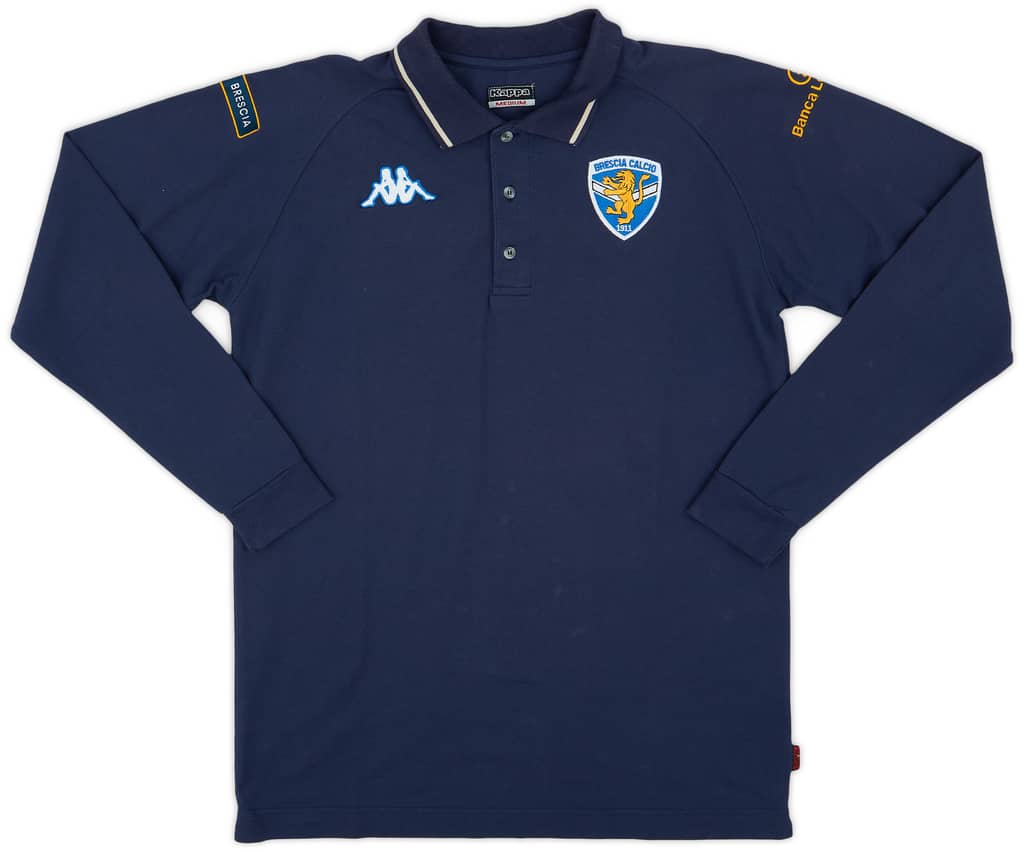 2005-06 Brescia Kappa Polo L/S Shirt - 8/10 - (M)