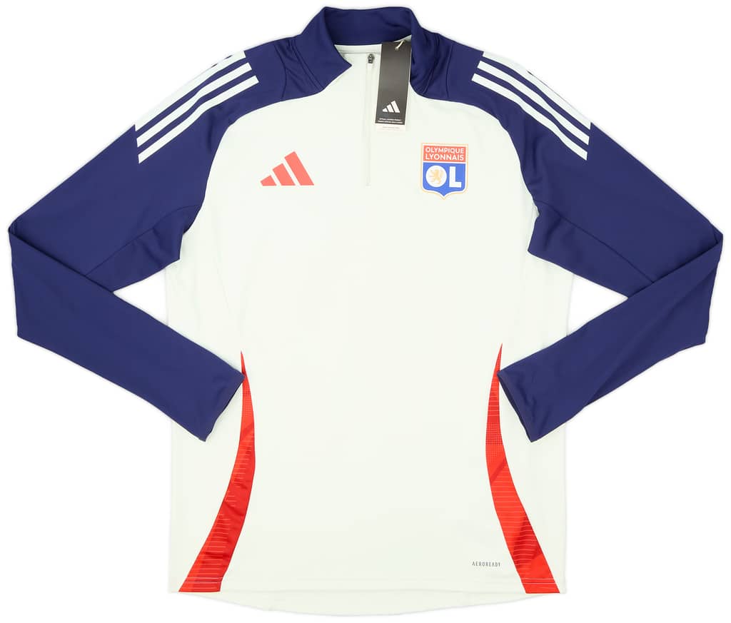 2024-25 Lyon adidas 1/4 Zip Training Top