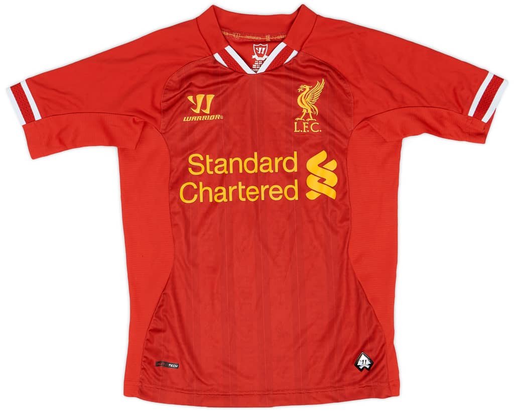 2013-14 Liverpool Home Shirt - 9/10 - (S.Boys)