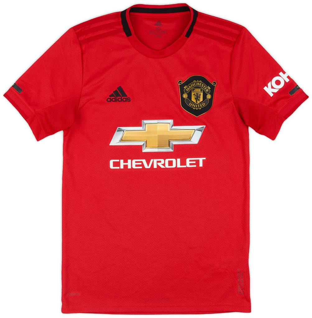 2019-20 Manchester United Home Shirt - 10/10 - (XS)
