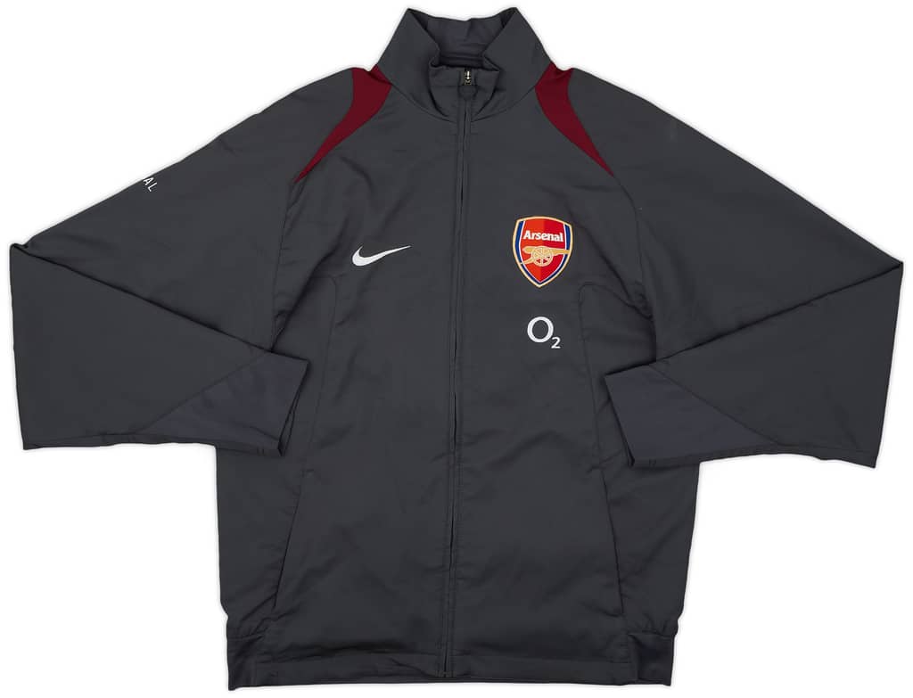 2005-06 Arsenal Nike Track Jacket - 9/10 - (S)