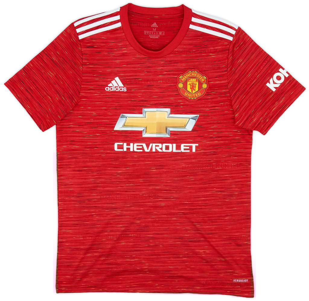 2020-21 Manchester United Home Shirt B.Fernandes #18 - 10/10 - (M)