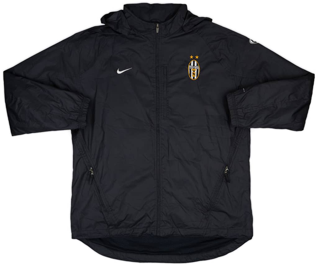 2003-04 Juventus Nike Hooded Rain Jacket - 9/10 - (XL)