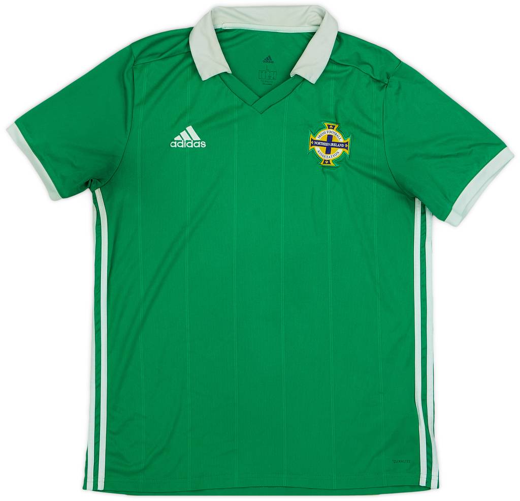 2018-19 Northern Ireland Home Shirt - 6/10 - (L)