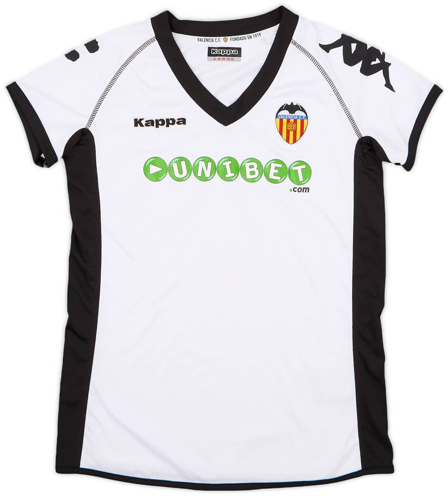 2010-11 Valencia Home Shirt - 9/10 - (Women's L)