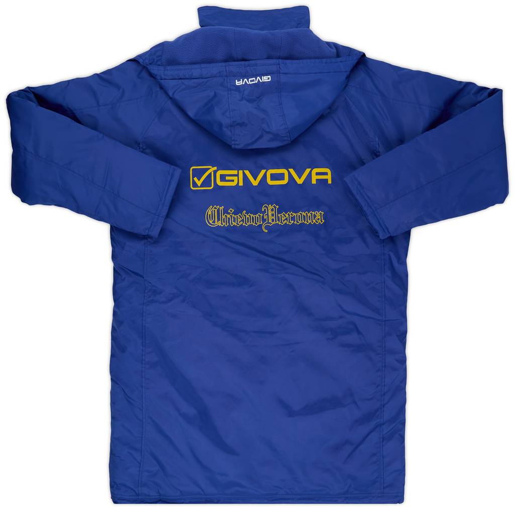 2015-16 Chievo Verona Givova Long Bench Jacket (XXL)