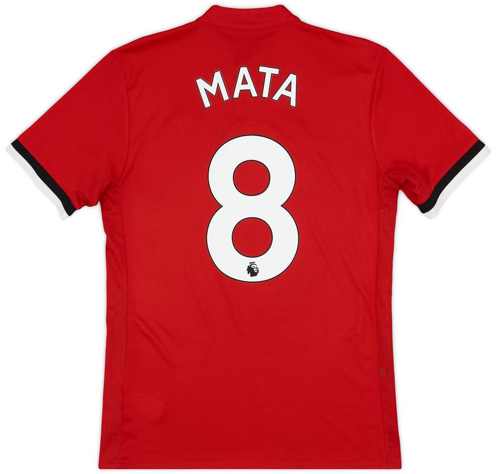 2017-18 Manchester United Home Shirt Mata #8 - 5/10 - (S)