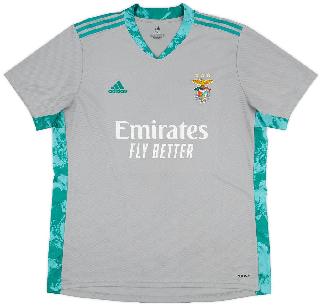 2020-21 Benfica GK S/S Shirt - 9/10 - (XXL)