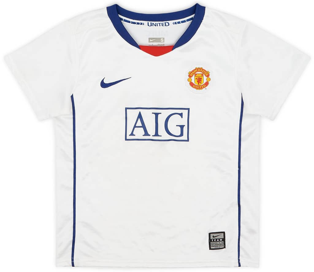 2008-10 Manchester United Away Shirt - 8/10 - (4-5 Years)