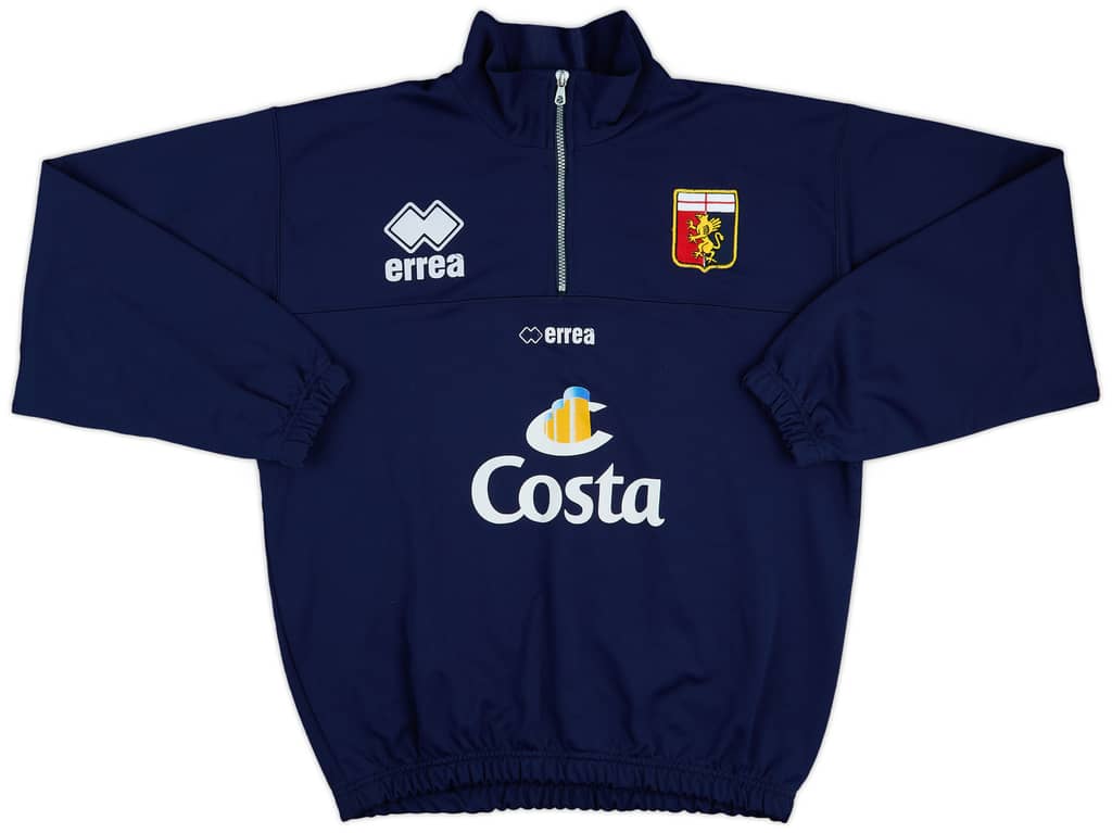 2004-05 Genoa Errea 1/4 Zip Drill Top - 8/10 - (XL)