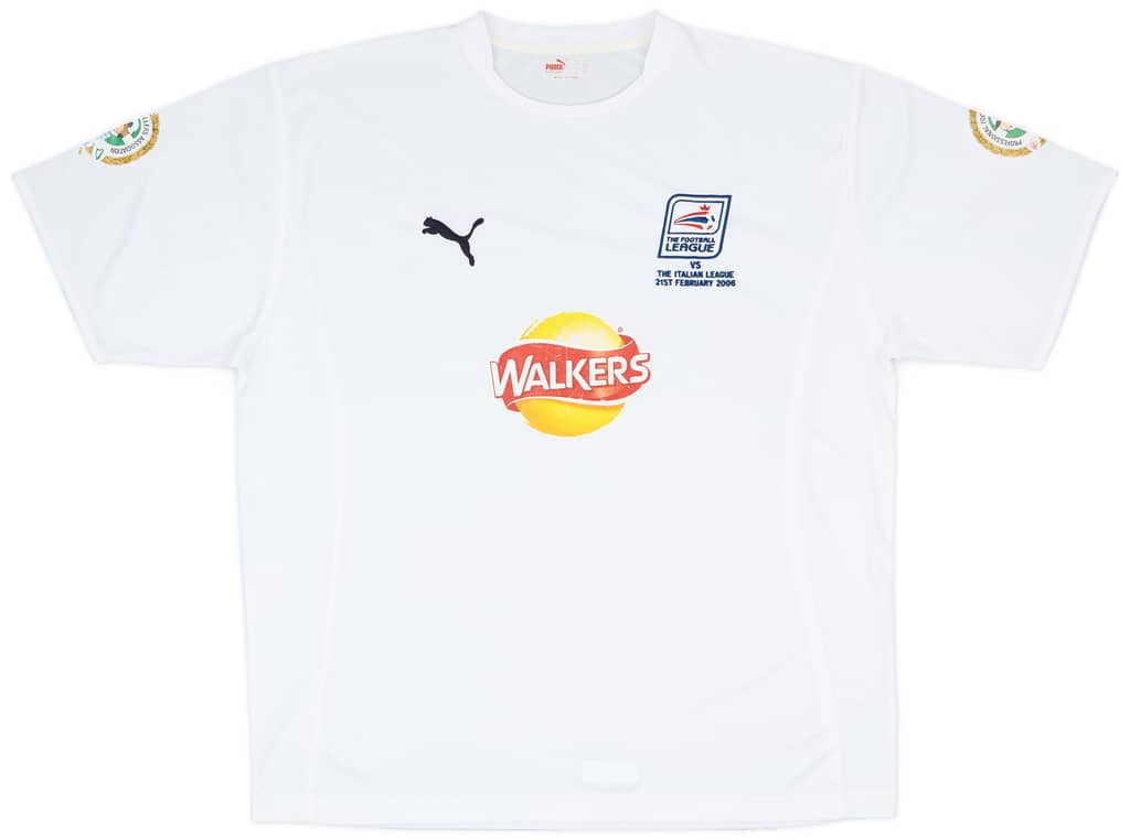 2006 The Football League U21 XI Match Issue Home Shirt #24