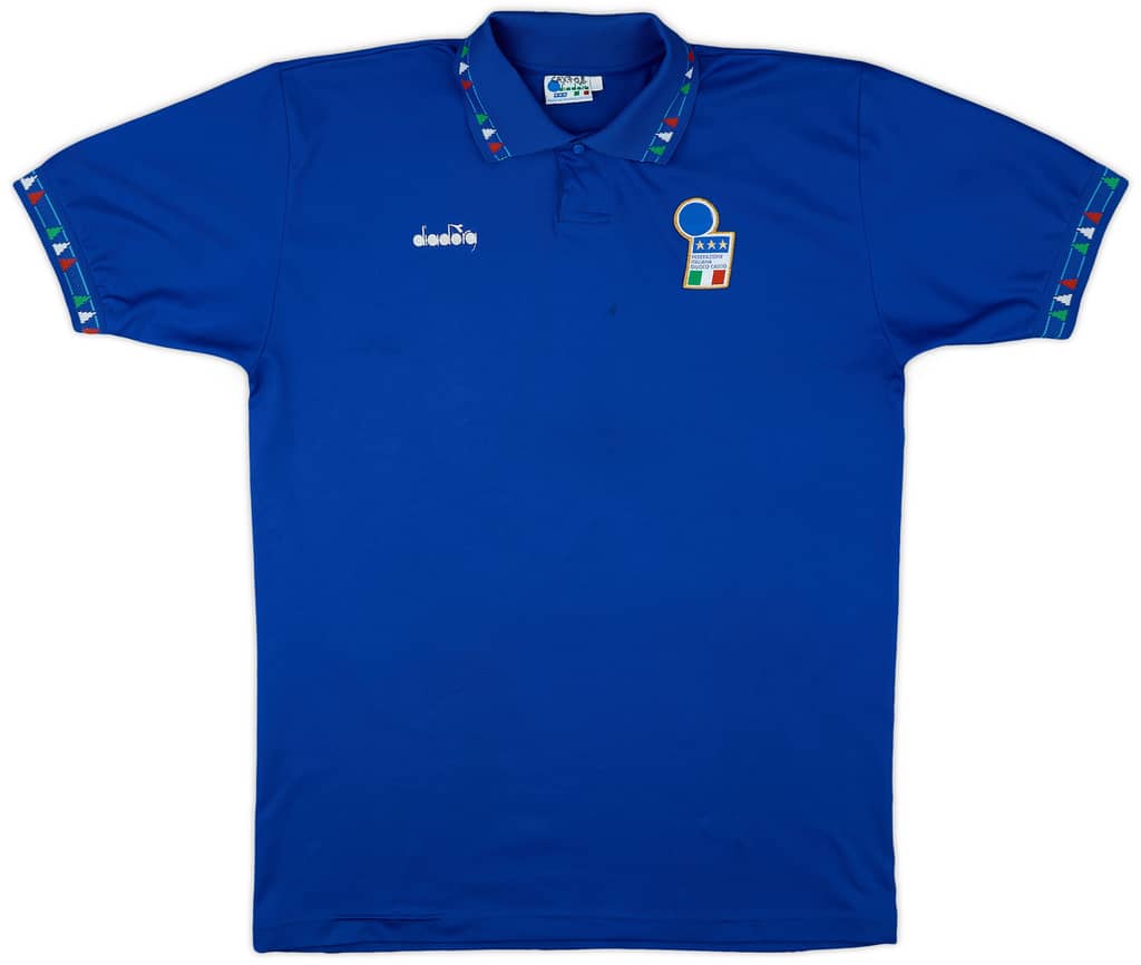 1992-93 Italy Home Shirt - 6/10 - (XL)