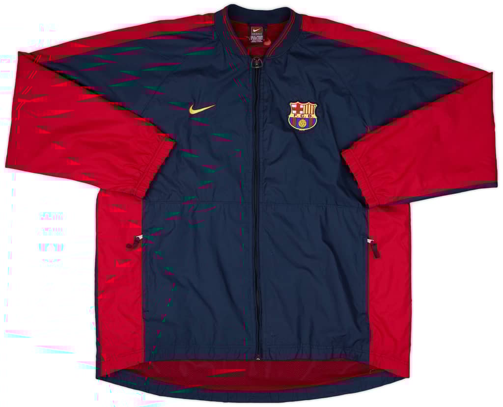 1998-99 Barcelona Nike Track Jacket - 8/10 - (XL)