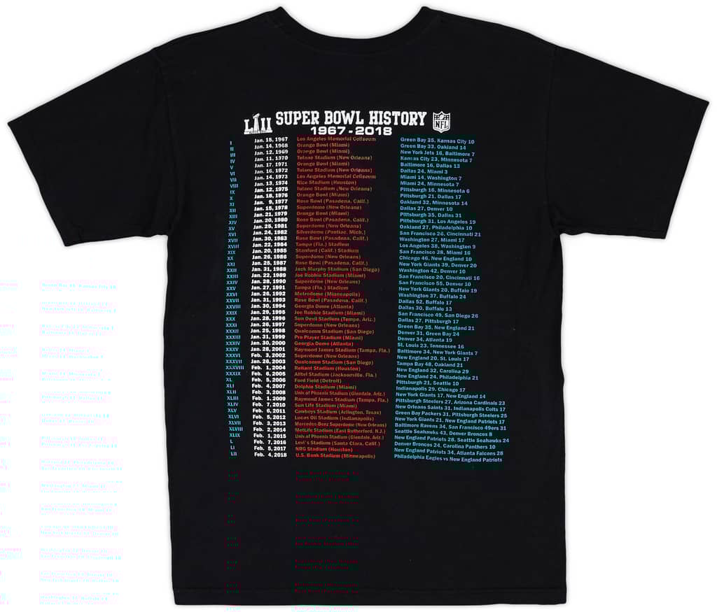 2018 Super Bowl LII Graphic Tee - 9/10 - (S)