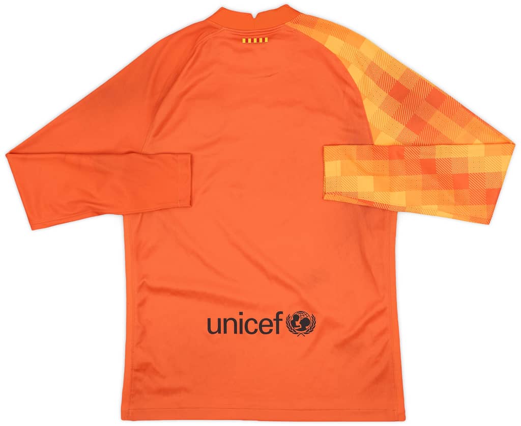 2021-22 Barcelona GK Shirt - 7/10 - (M)
