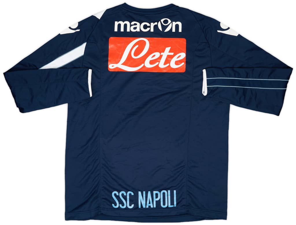 2011-12 Napoli Macron Sweat Top - 5/10 - (XXL)