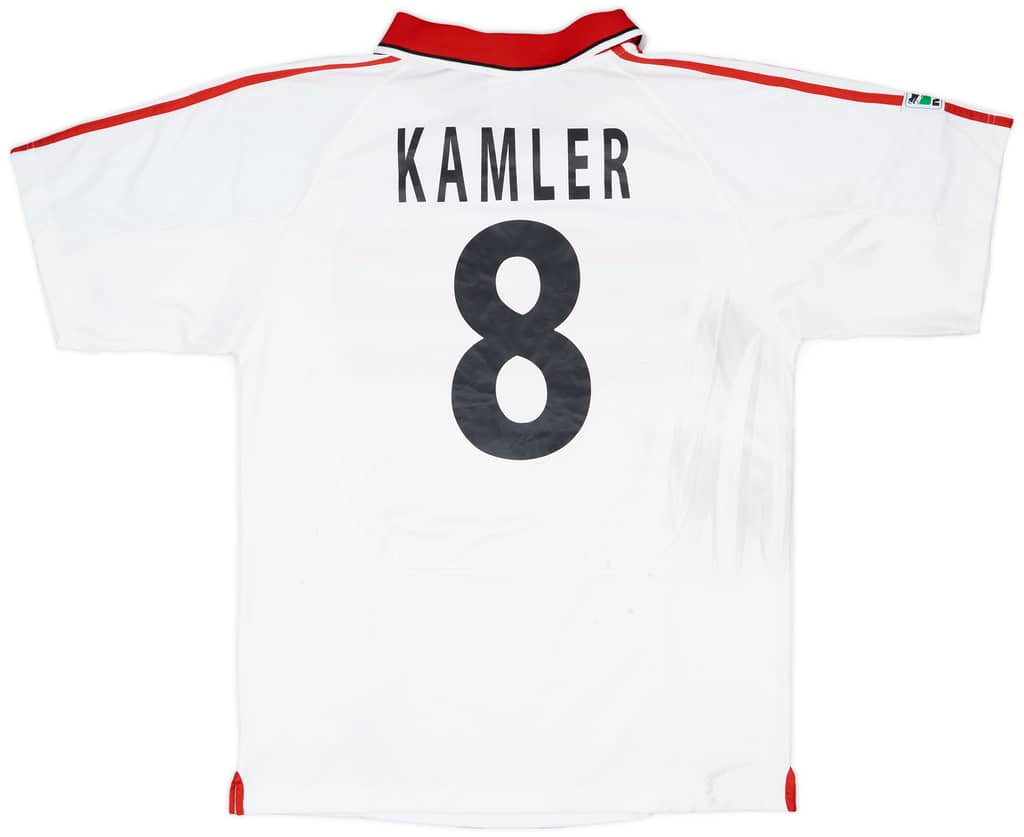 2001 DC United Match Issue Away Shirt Kamler #8