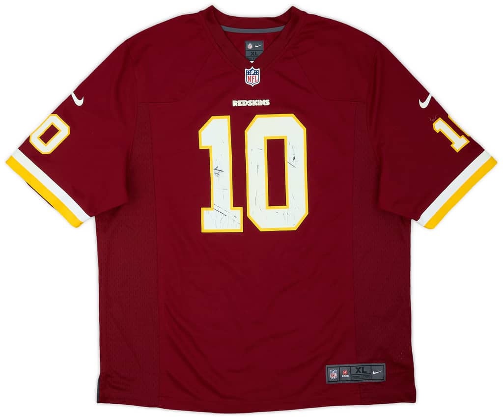 2012-15 Washington Redskins Griffin III #10 Nike Game Home Jersey - 4/10 - (XL)