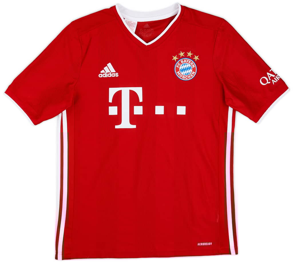 2020-21 Bayern Munich Home Shirt - 9/10 - (XL.Boys)