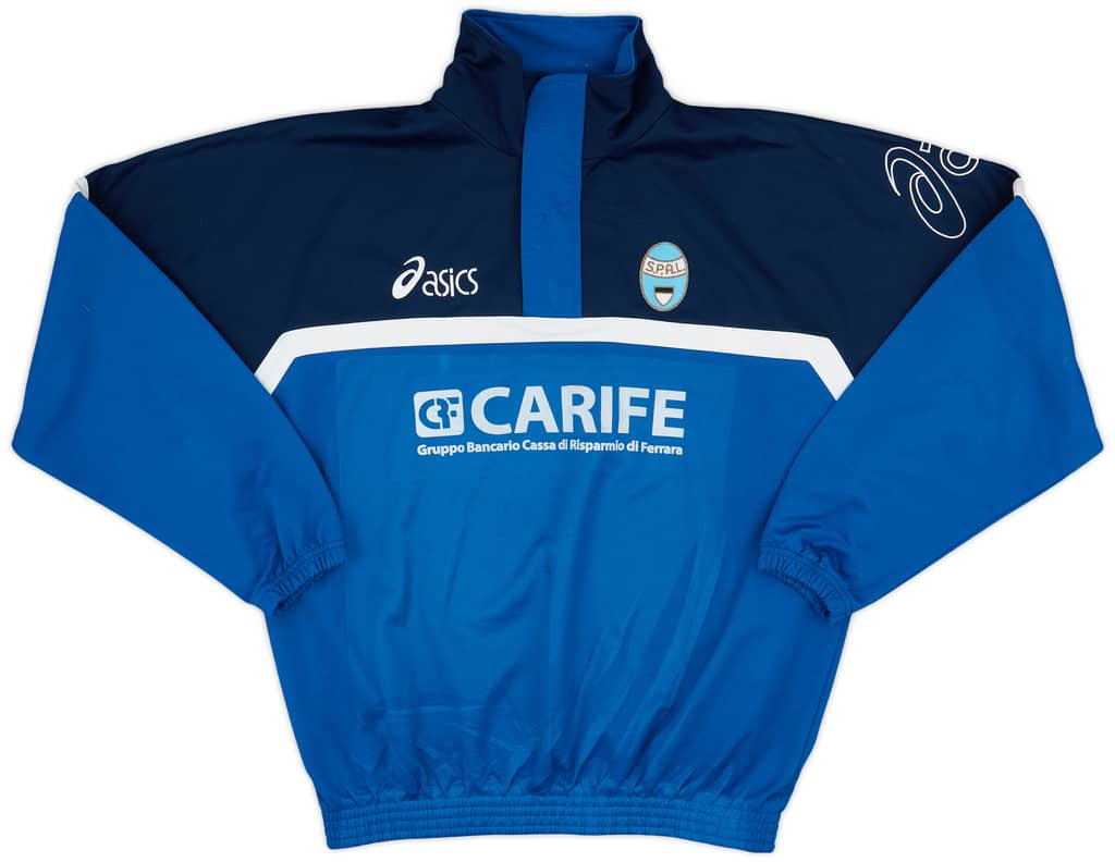 2005-06 SPAL Asics 1/4 Zip Drill Top - 6/10 - (L)