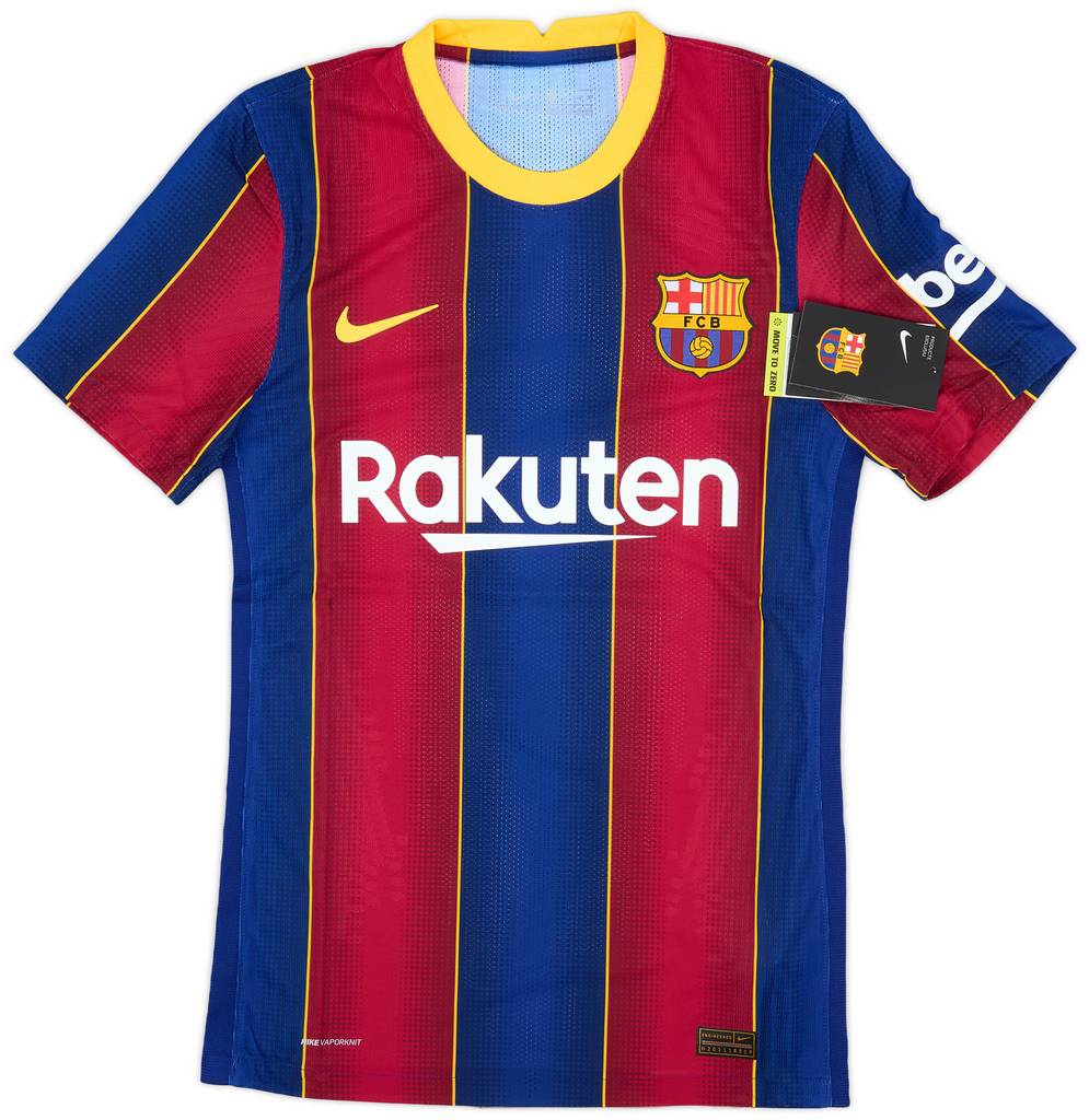 2020-21 Barcelona Authentic Home Shirt (XS)