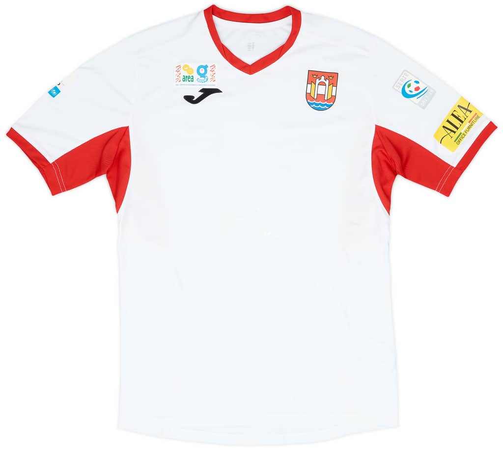 2017-18 Pordenone Match Issue Away Shirt Stefani #4