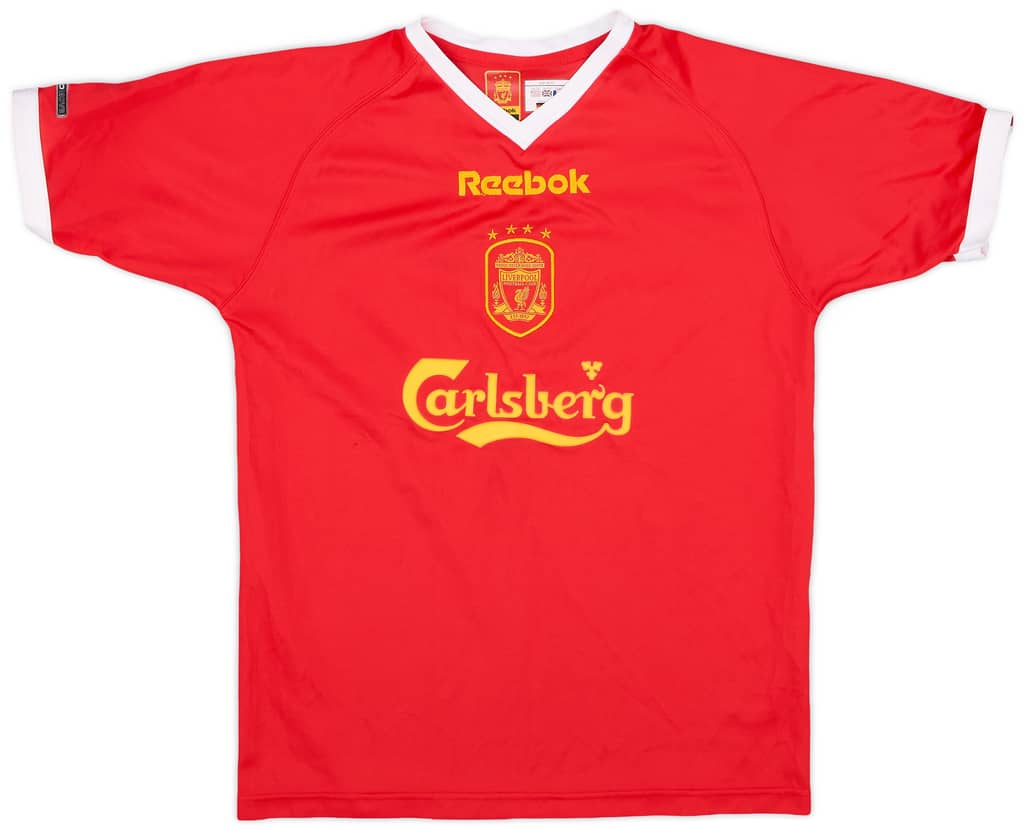 2001-03 Liverpool CL Shirt - 5/10 - (M.Boys)