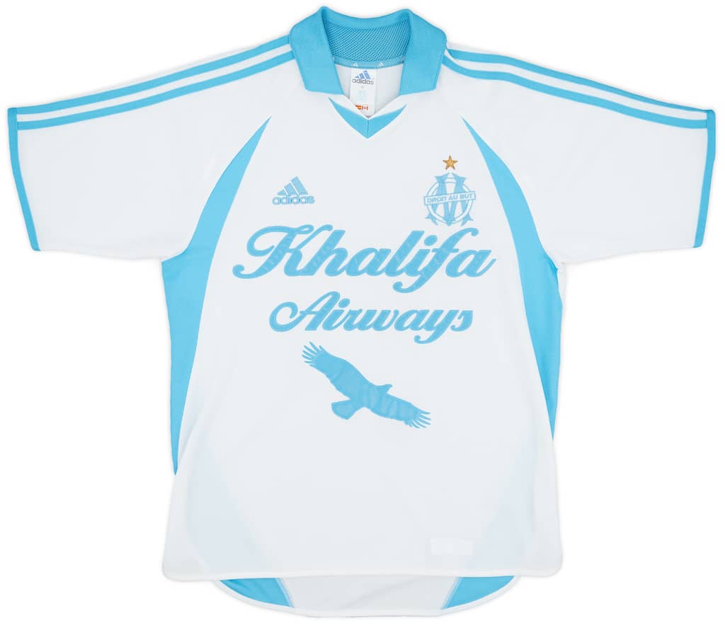2001-02 Olympique Marseille Home Shirt - 6/10 - (S)
