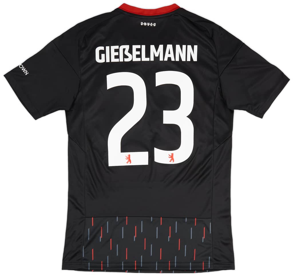 2022-23 Union Berlin Match Issue Europa League Third Shirt Giesselmann #23