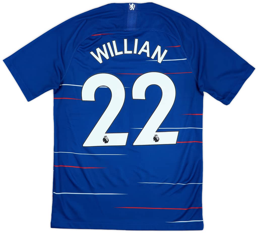 2018-19 Chelsea Home Shirt Willian #22 - 9/10 - (S)
