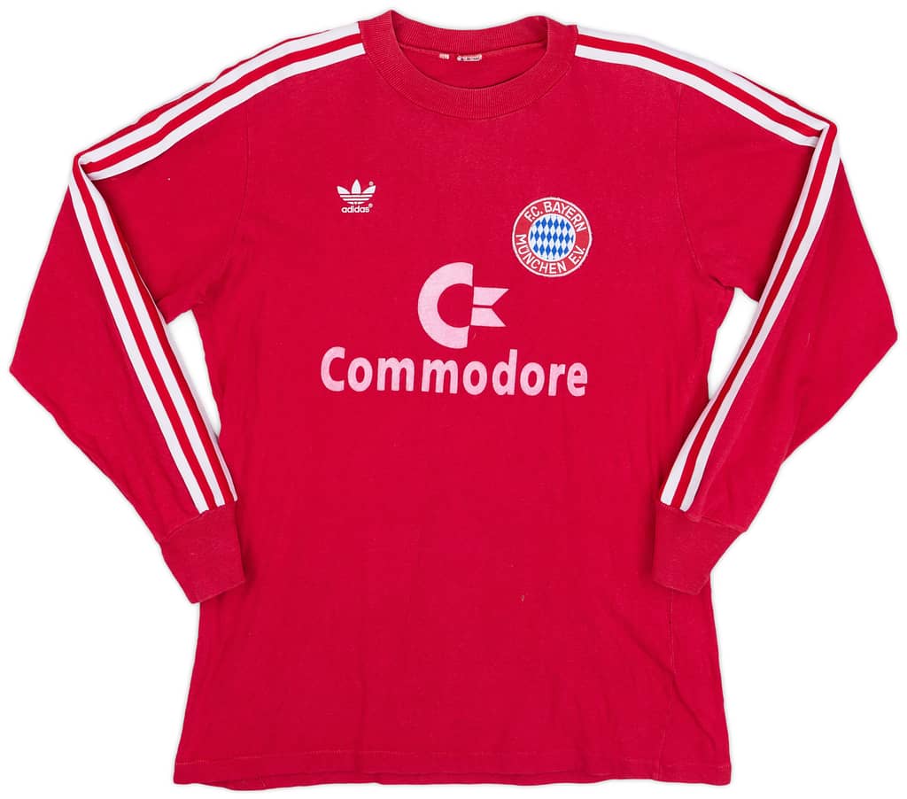 1984-89 Bayern Munich Home L/S Shirt - 8/10 - (M)