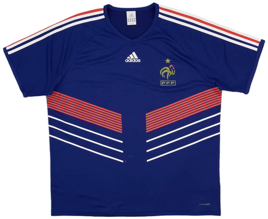 2009-10 France Basic Home Shirt - 6/10 - (XL)