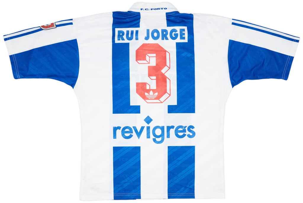 1996-97 Porto Match Issue Home Shirt Rui Jorge #3